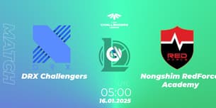 DRX Challengers VS Nongshim RedForce Academy DRX Challengers VS Nongshim RedForce Academy