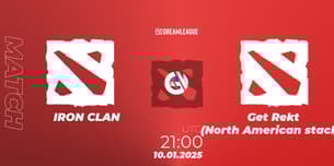 IRON CLAN VS Get Rekt (North American stack) IRON CLAN VS Get Rekt (North American stack)