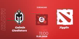 Gaimin Gladiators VS Jigglin Gaimin Gladiators VS Jigglin