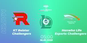 KT Rolster Challengers VS Hanwha Life Esports Challengers KT Rolster Challengers VS Hanwha Life Esports Challengers