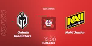 Gaimin Gladiators VS NaVi Junior Gaimin Gladiators VS NaVi Junior